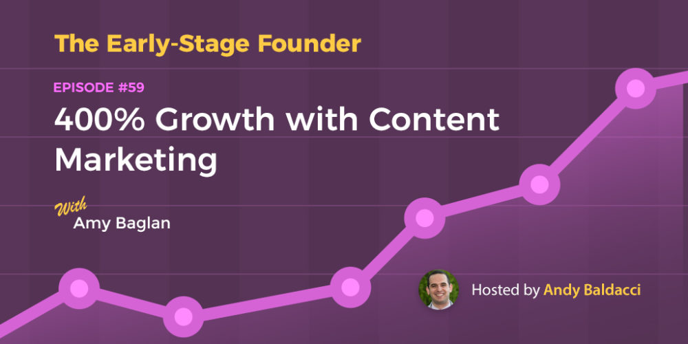 Amy Baglan on 400% Growth with Content Marketing