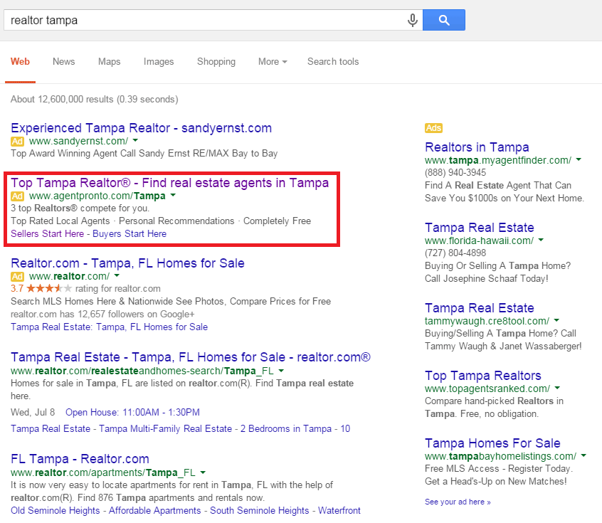 Adwords Example